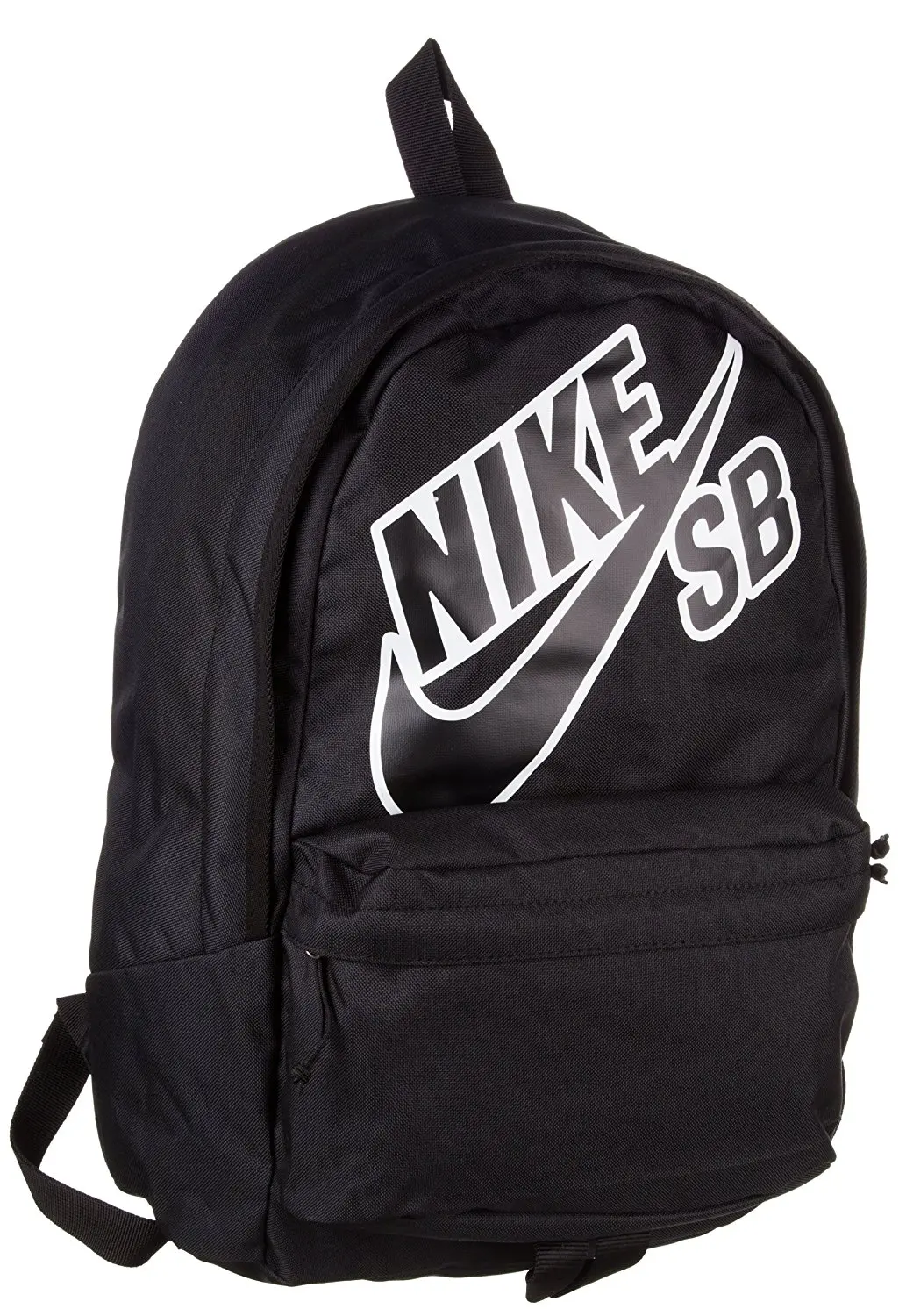 nike black and white backpack