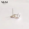 Initial Letter Personalized Post Best Friend Gifts Stud Earrings