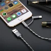 Fast charging 3.0 3 in 1 micro usb cable for iphone android type c cable