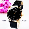 Leather band simple 2015 classic watch for men watch