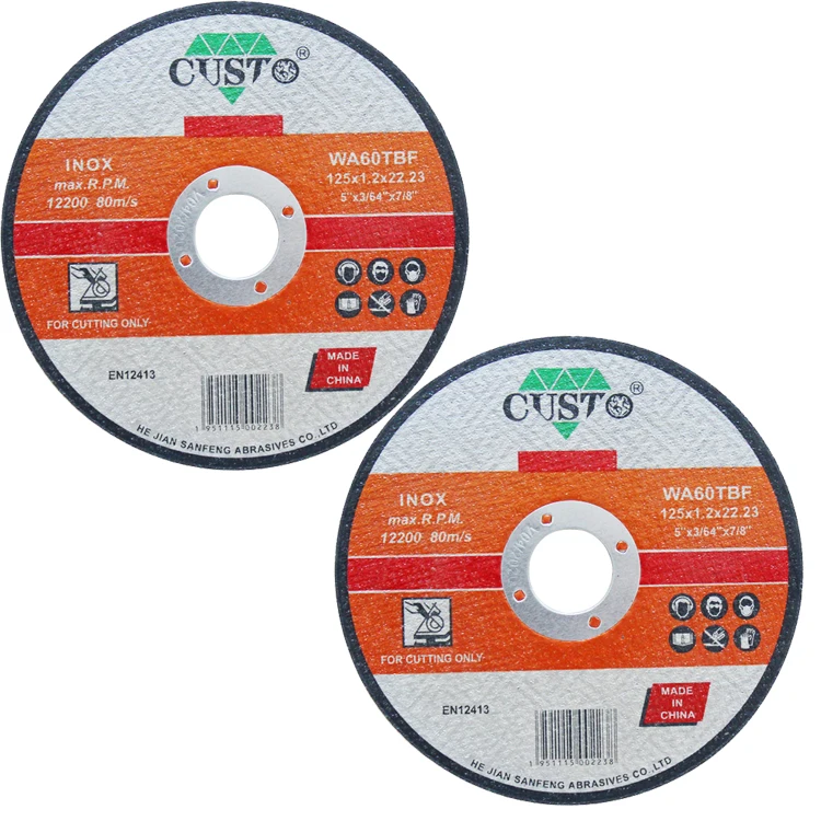 China Supplier Mpa Certification Thin 125mm Abrasive Disc Cutter Buy