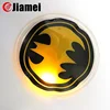 custom flashing led PVC patch panel for clothes
