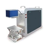 PVC PP PET Nonmetal Material Logo Printing Drink Bottle Production Date Printing CO2 Laser Marking Machine