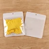 Small Packing One Sides Clear One Side Matte Or Foil 3 Sides Seal Zip-lock Bags