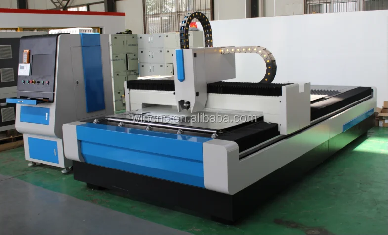 Low cost metal fiber laser cut machine for engineering machinery 1530