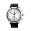 Two disk small seconds calender wrist watch elegant sport watches for man