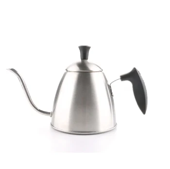 Stainless Steel Coffee Maker No Plastic 1 2 l healthy non toxic 304 stainless steel coffee pot with plastic handle
