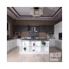 NICOCABINET Custom Amazing Kitchen Cabinet Layout with Wooden Accent