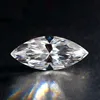 white color marquise shape 5x10mm 1 carat diamantes moissanite with teste positive