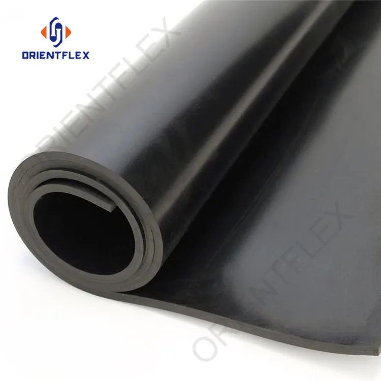 Thick Black Hard Rubber Material Flat Sbr Natural Rubber Sheet ...