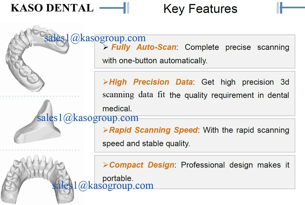 Kaso Medical Dental Cad/cam3d Printer Autoscands Scanning Scanner