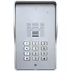 3G keypad audio intercom for 200 apartments multi- users door phone gate relay switch mobile entry access control dial to open