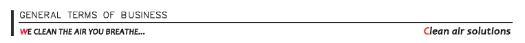 GENERAL TERMS OF BUSINESS-DAO