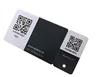 Custom CMYK Printed Plastic PVC QR Code Combo Card for Members Gift