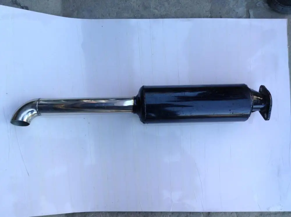 R175/r185/s1110 Muffler With Exhaust Pipe For Diesel Engine,Silencer