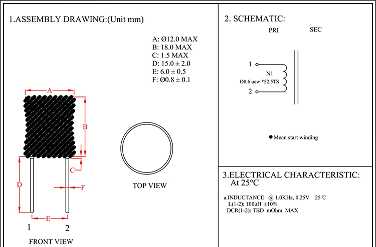 power inductor 22uh