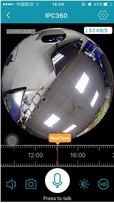 360 degree Camera Hidden Camera Security Bulb Light IP Wireless Webcam Wifi HD Camera