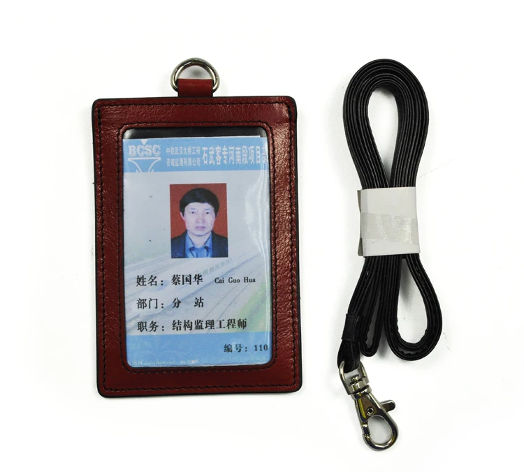 student card holder Card Student With Id Holder,Lanyard Card Holder,Leather Id