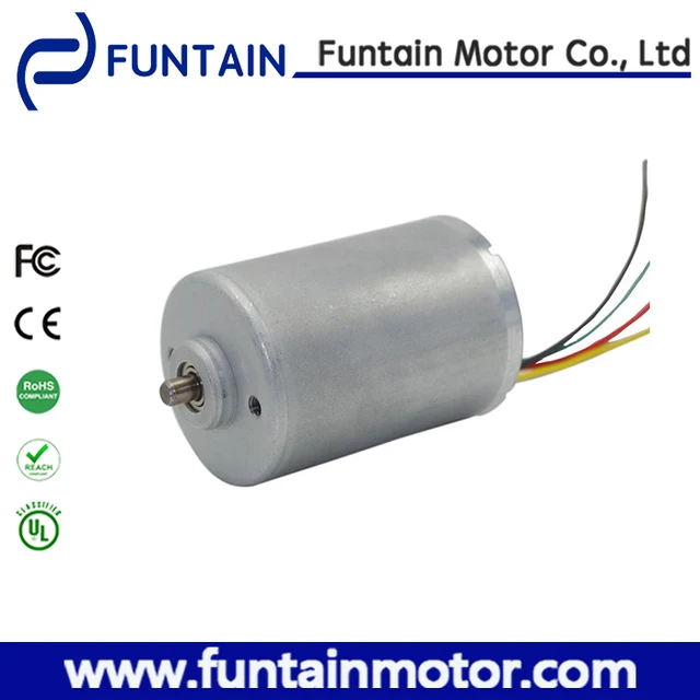 42mm High torque 12v 24v dc brushless motor for skateboard