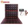 Hot sale 320w(80w*4) flexible foldable monocrystalline solar panel with 20A controller+wire+solar bag