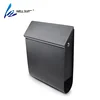 Large wall mounted mailbox postbox outside mail post letter box steel outdoor