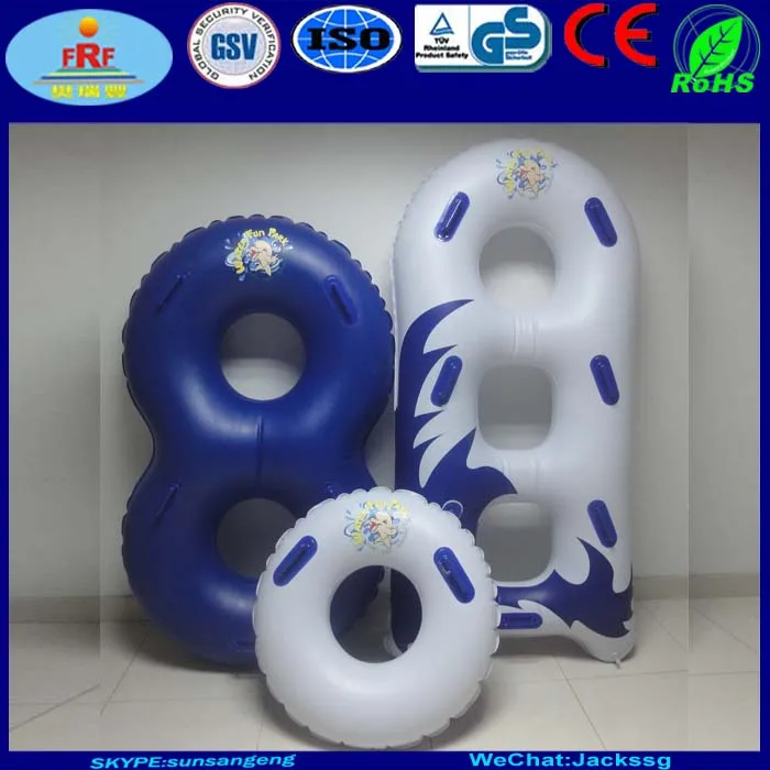 Single,Double And Triple Inflatable Water Park Tube,Inflatable