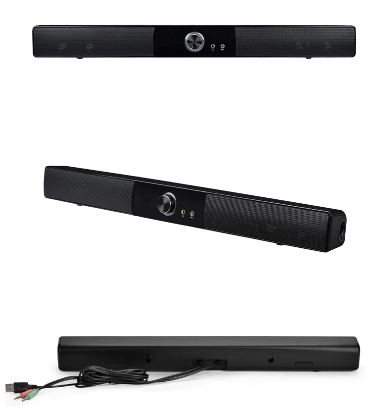 Slim Usb Mini Speaker,Soundbar/sound Bar Speaker,With Aux Input/aux
