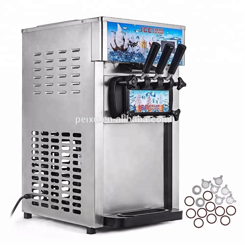 Vevor Ice Cream Machine With Low Voltage And High Currency Protection