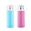 stainless steel custom printed camping thermos vacuum flask with plastic cap