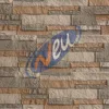 Polyurethane stone wall panel, waterproof, fireproof, DIY installation,