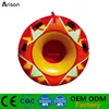 PVC inflatable ski tube inflatable snow board inflatable ski ring for snow toys