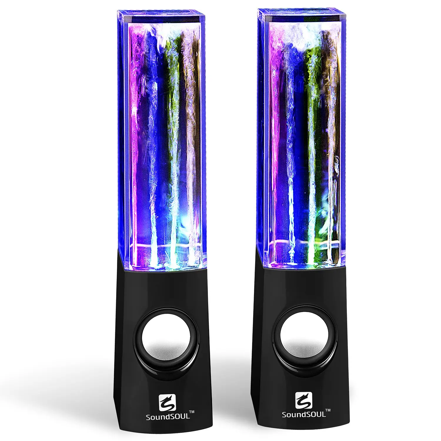 crazy lights magic water speakers