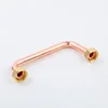 Copper Connection Pipe Facilities Parts Compressor Heating Stove Pipeline Machine Fitting with Flared Nut