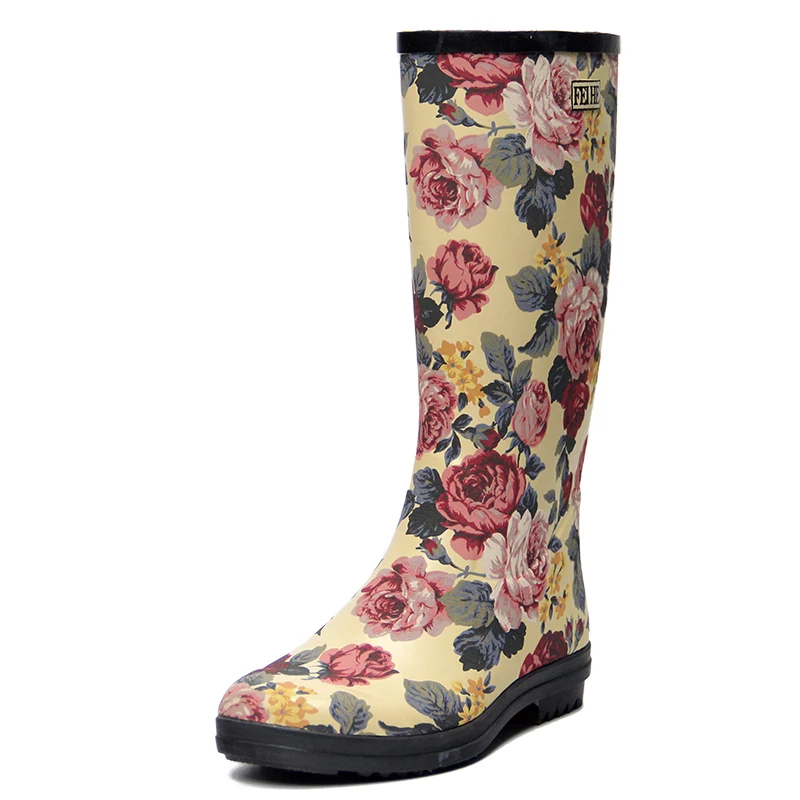 bottes caoutchouc femme fantaisie