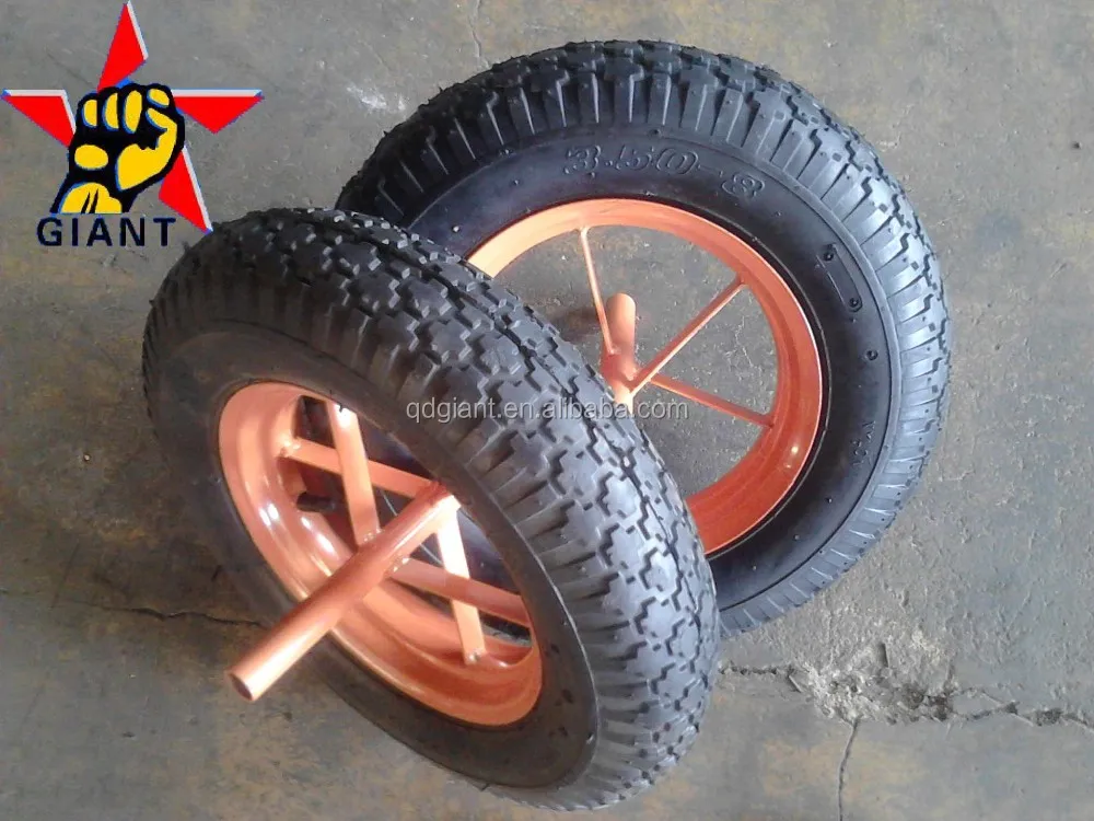 Qingdao product Cheap and durable Wheelbarrow tire 3.50-8