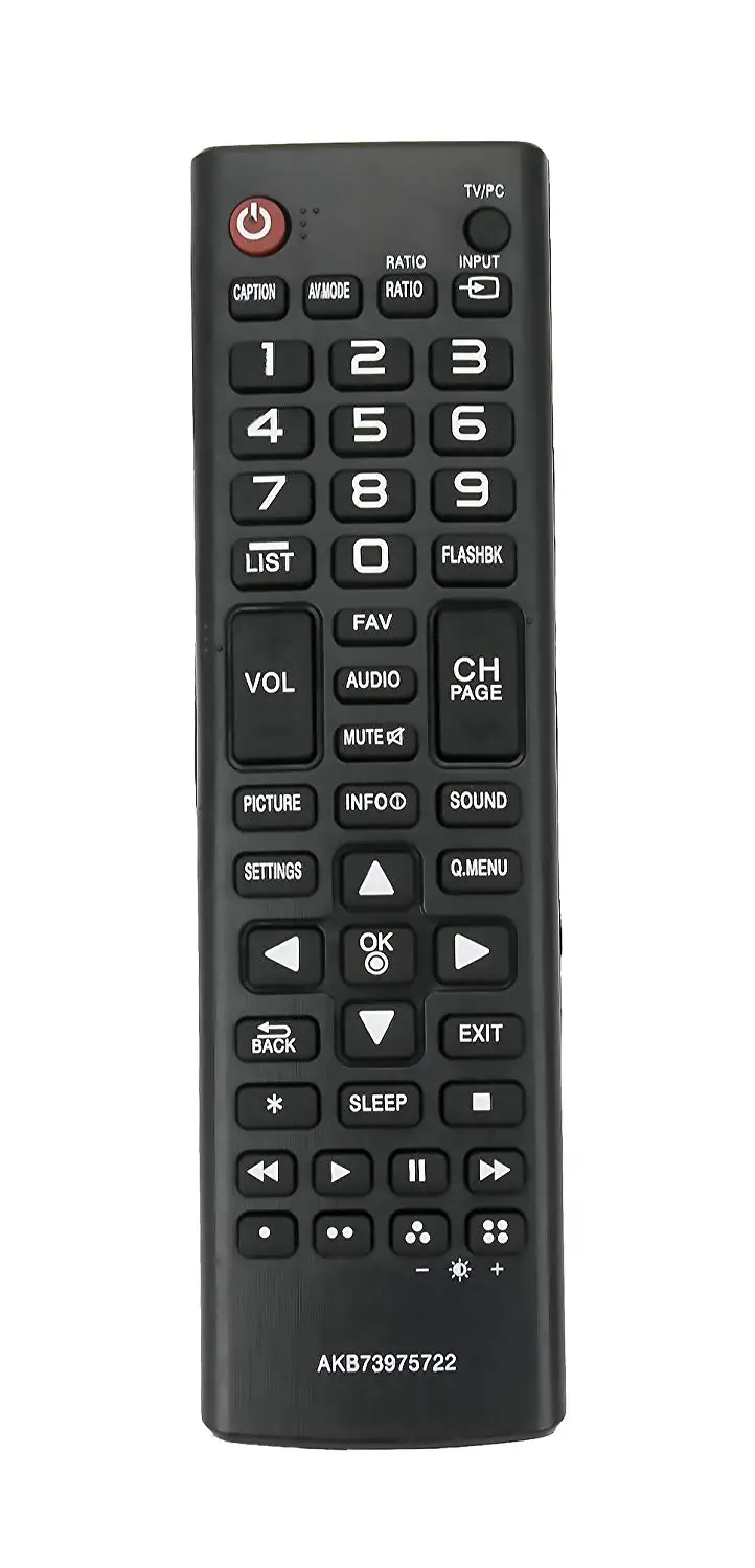 Buy New AKB73975722 Replace Remote fit for LG TV 22LB4510 22LB4510PU