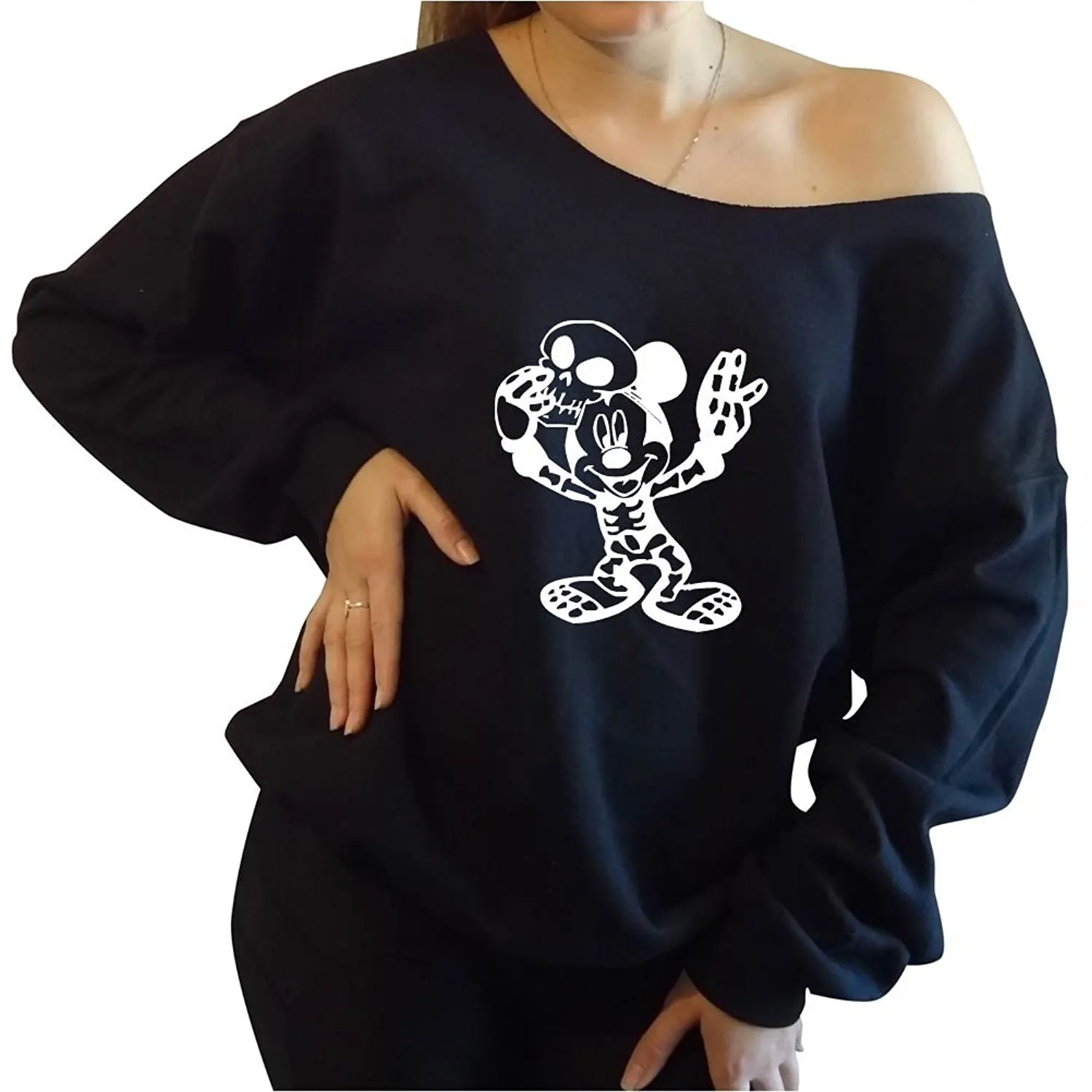 oversized mickey mouse sweatshirt