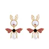 AP38026 Women lovely fashion insect ant earrings jewellery