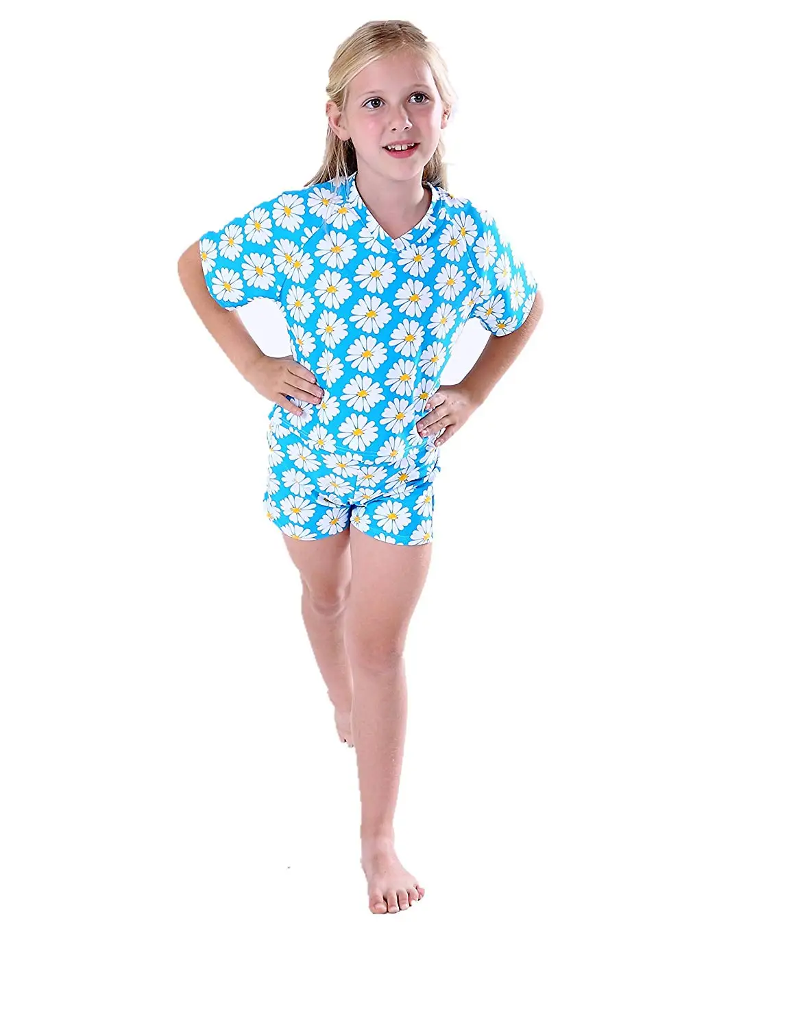 girls boyleg swimwear