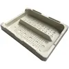 custom vacuum forming process ABS trays with drilling holes