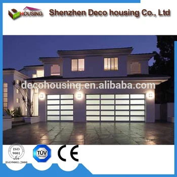 Security Aluminum Garage Doors Sectional Polycarbonate Door Best