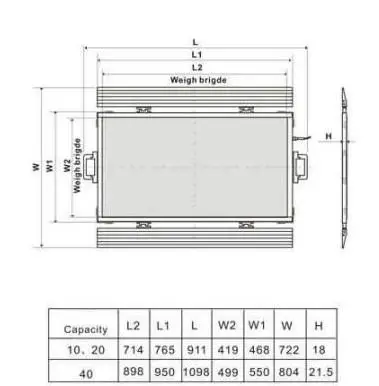 IN-ST01  Static portable truck scale-four pads   3.jpg