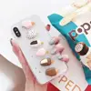 3D Ice Cream, Cute Little Ice cream, Clear Slim Case Unique Design Protection for iPhone 6 6S 7 8 Plus X