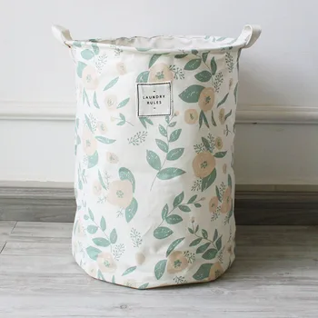 canvas laundry basket