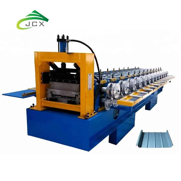 Klip Lok Clip Lock Standing Seam Roofing Sheet Roll Forming Machine