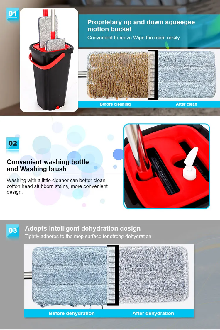 New Fashion Hand Free Flat Squeeze Mop&Bucket Set for French_05.jpg