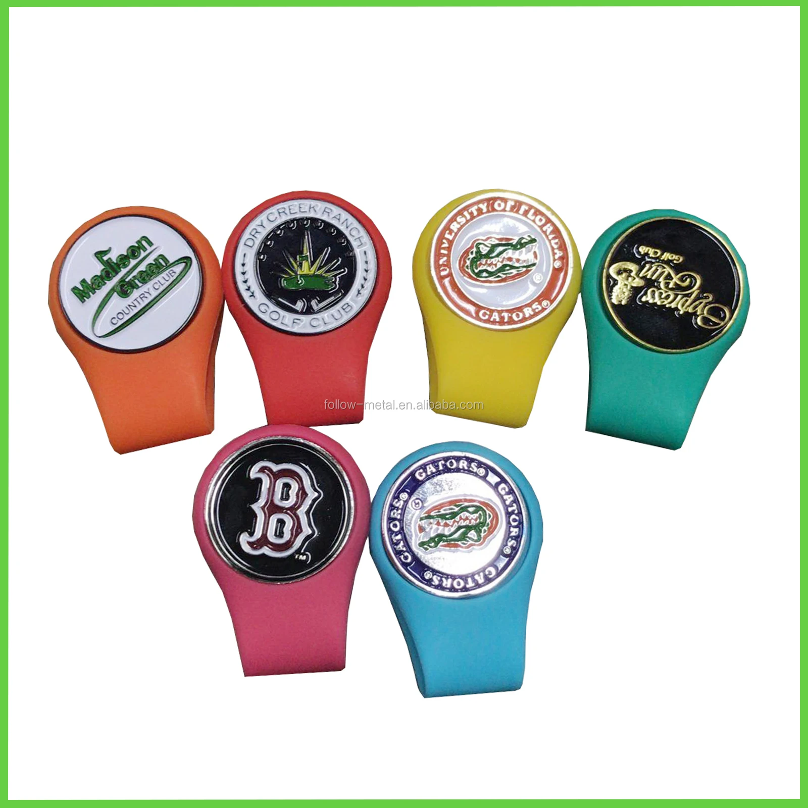 Silicone Golf Ball Marker Holder Red Buy Ball Marker Holder