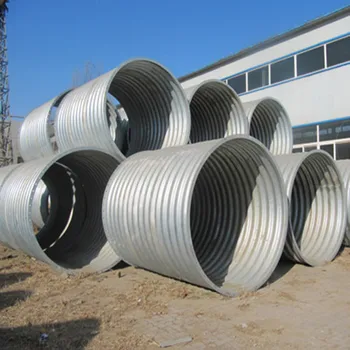 Large Diameter Galvanized Corrugated Steel Pipe Competitive Price - Buy ...