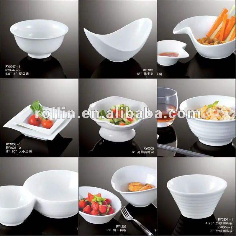 Fine Chinese White Porcelain Serving Bowls - Buy Porcelain Salad Bowls 