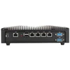 4*RJ45 Fanless Firewall Computer, support ATOM D2550, 1037U, J1900 CPU Network Security servers
